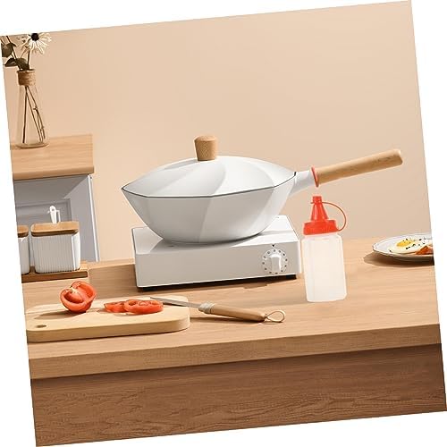 MAGICLULU 3 Sets Sauce Bottle Boxes Honey Dispenser Condiment Jars