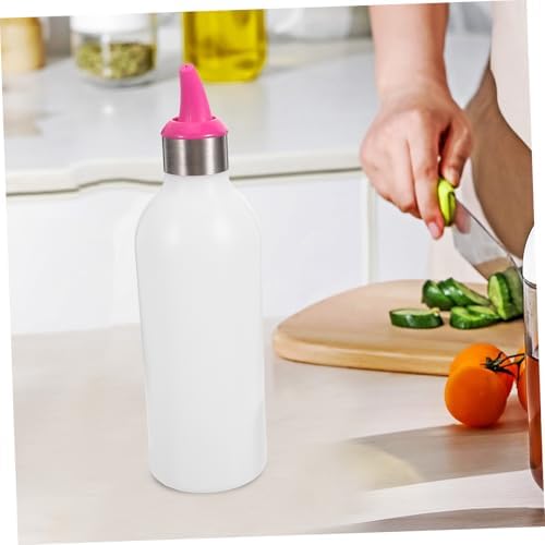 CIYODO Red Condiment Squeeze Bottle - 1pc Kitchen Picnic Use