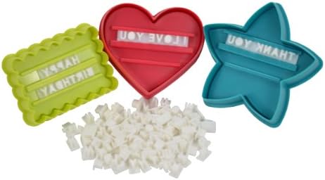 Southern Homewares Message In A Cookie Holiday Cutter Set 98 Pieces