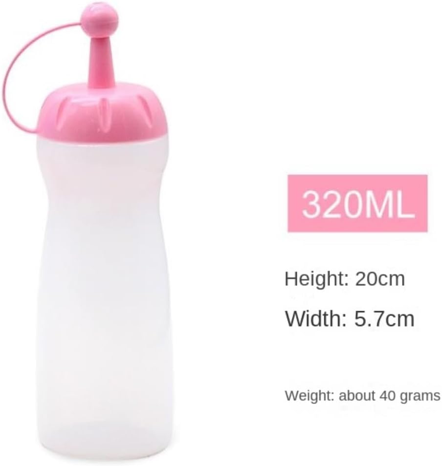 KLEYE Squeeze Bottles Set Of 5 320ml Blue