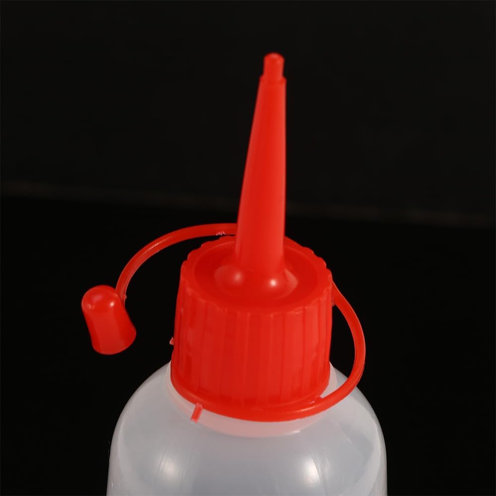 100ml Soft Plastic Condiment Squeeze Bottle with Tip Cap