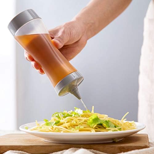 3pcs Mustard Ketchup Condiment Squeeze Bottles