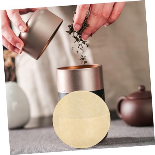 VOSAREA 2 Set Tea Can Lids Seal Fabric Jars Covers