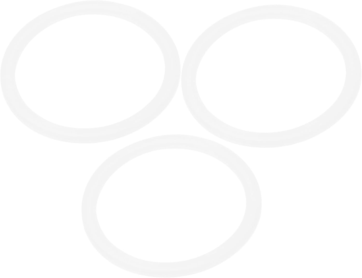 VOSAREA 2 Sets Silicone Sealing Gasket Accessories for Canning Lids