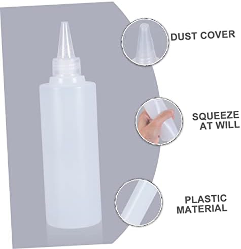 HOLIDYOYO 6 Pack 250ml Squeeze Condiment Bottles