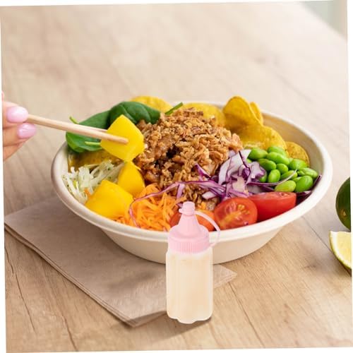 Alipis 4PCS Reusable Condiment Squeeze Bottles for Kitchen Use 1
