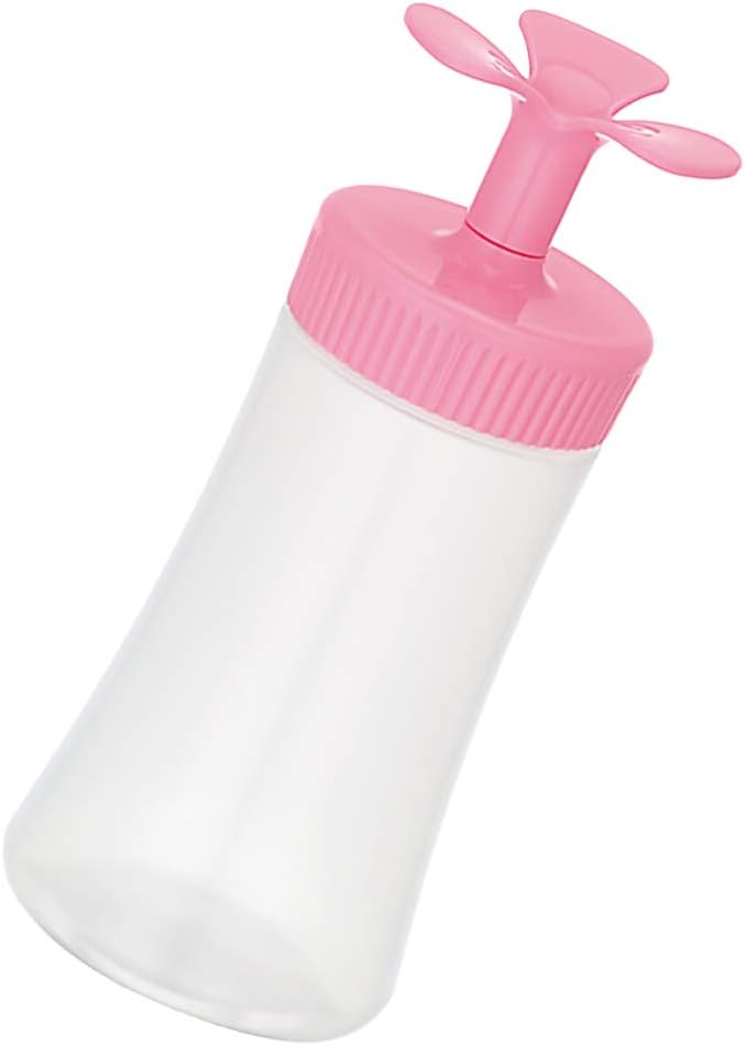 Cabilock Squeeze Condiment Bottle with Cap - Pink