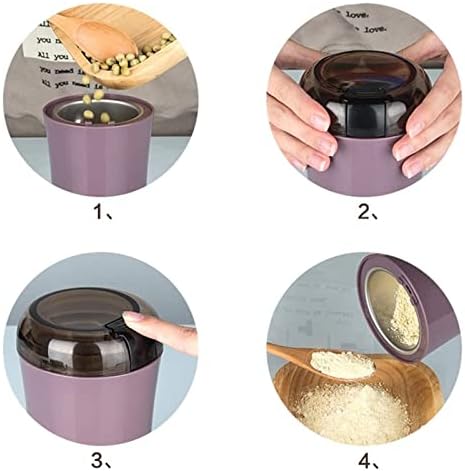 JAJKAFCL Refillable Pepper Mill with Electric Motor
