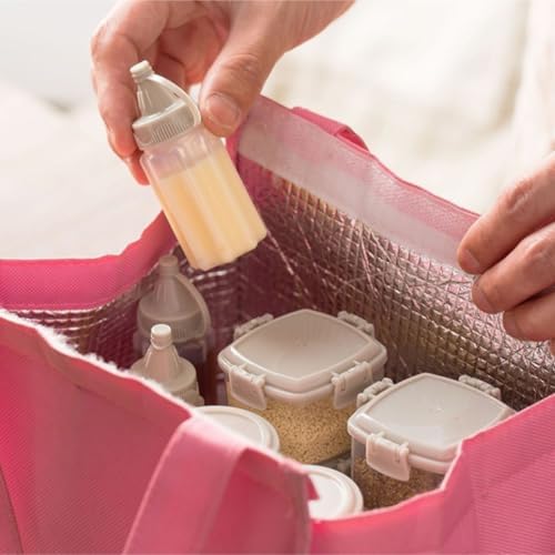 KLEYE Red Condiment Squeeze Bottles For Sauces