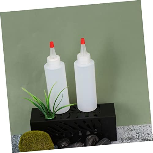 CIYODO 120ml Ketchup Mustard Squeeze Bottles Set of 20