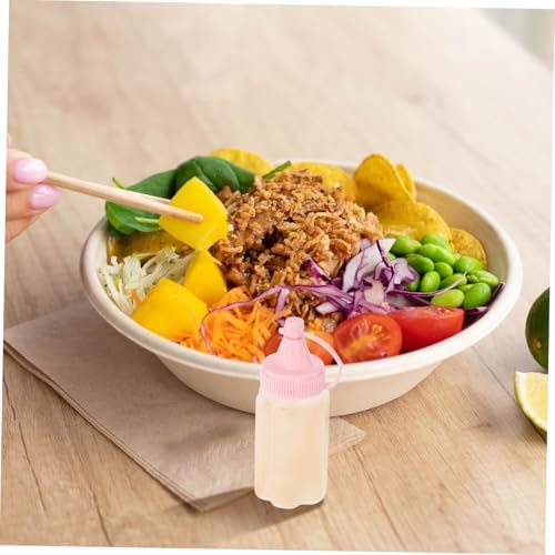 MAGICLULU 4pcs Reusable Condiment Squeeze Bottles 1