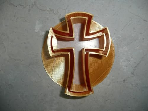 Mini Cross Design Concha Cookie Cutter Made in USA 1