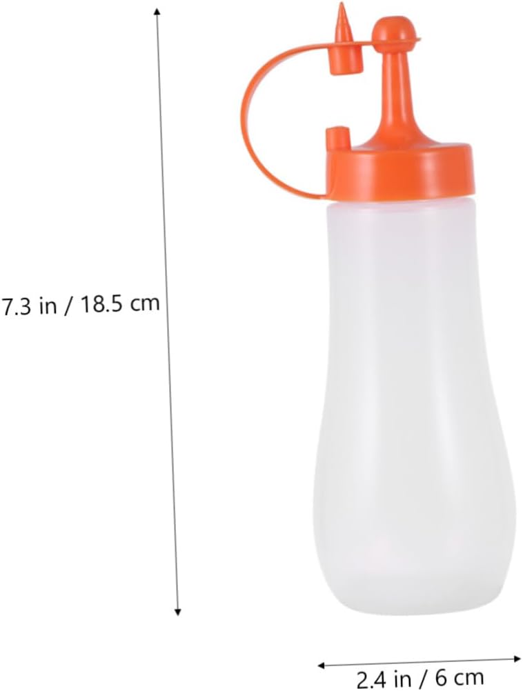 Cabilock 3-Pack Salad Dressing Squeeze Bottles