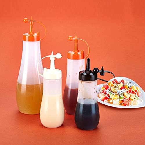 Ciieeo Salad Dressing Set with 3 Sizes Squeeze Bottles 1