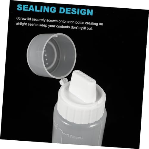 2pcs Squeeze Bottles for Ketchup Mustard Salad Dressings 350ml and 175ml