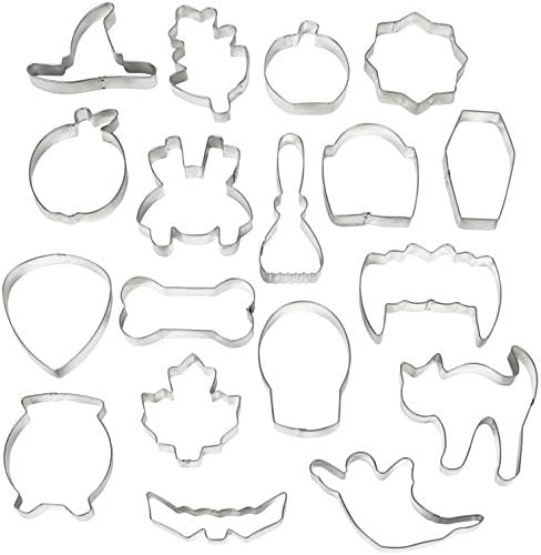 Wilton Halloween Metal Cookie Cutter Set 18-Piece