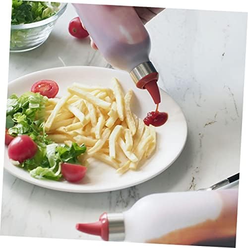 CIYODO Squeeze Condiment Bottle 450ml Leak-Proof Portable Kitchen Accessory