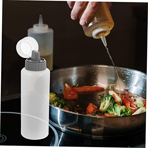 HOLIDYOYO Easy Squeeze Salad Dressing Bottles 4 Pack