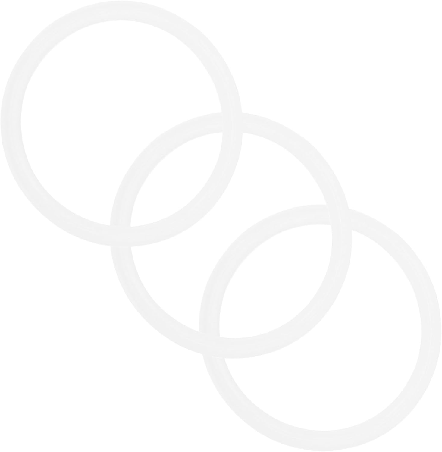 VOSAREA 2 Sets Silicone Sealing Gasket Accessories for Canning Lids