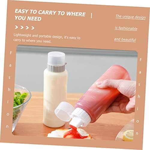 HOLIDYOYO Squeeze Salad Dressing Bottles for Kitchen Use