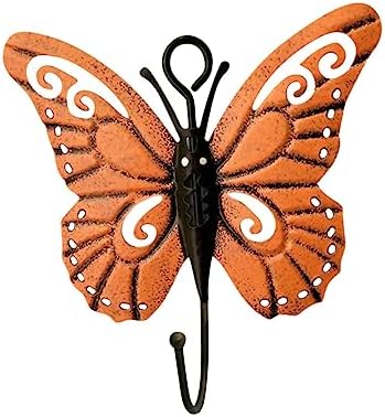 4 PCS Metal Butterfly Hooks Wall Decor