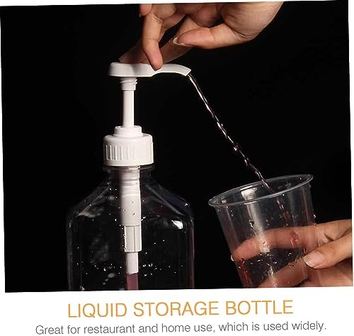 CIYODO 1600ml Transparent Sugar Dispenser Squeeze Bottle