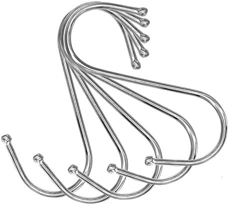 Gutapo 20PCS S Shaped Hooks for Closets and More
