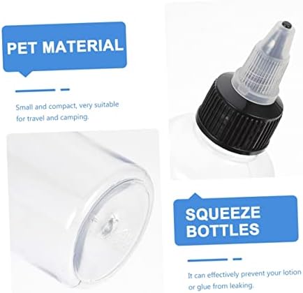 20 Pcs PET Condiment Squeeze Bottles 1