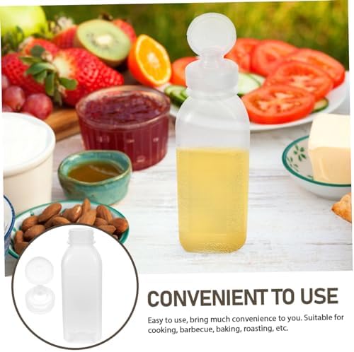 HOLIDYOYO Squeeze Bottles for Sauces Kitchen Oil Dispenser Set of 4