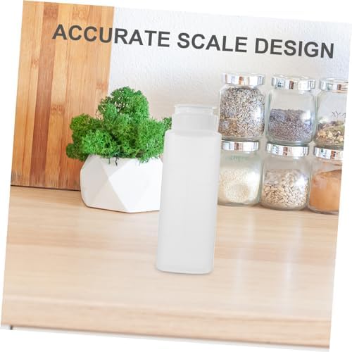 CIYODO 300ML Reusable Oil Dispenser Squeeze Bottle with Measurement Scale