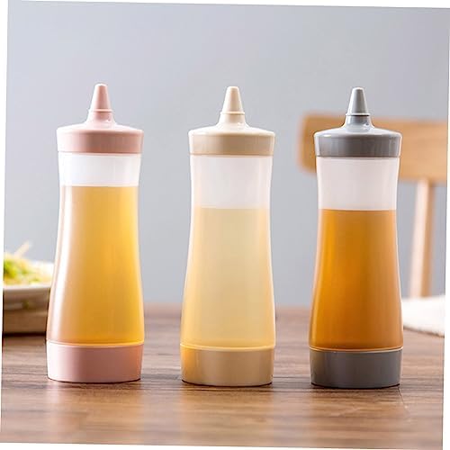 HOLIDYOYO 2pcs Condiment Squeeze Bottles Reusable
