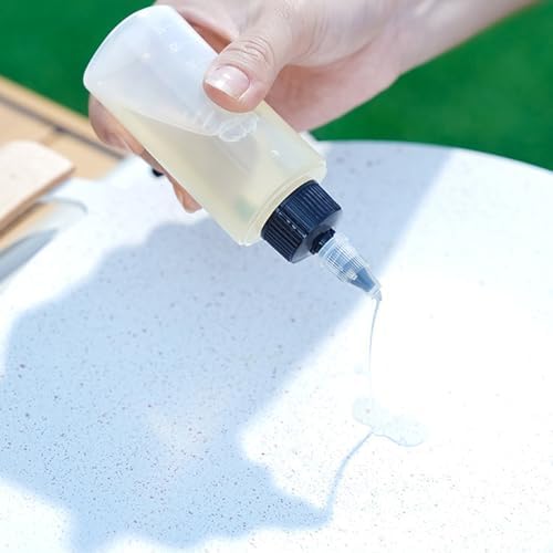 Grebest Transparent Condiment Bottle 40ml80ml Leak-proof Squeeze Bottle