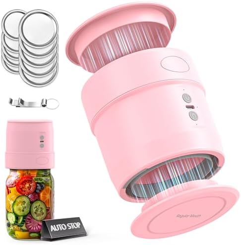 EASYERA Dual-Head Mason Jar Vacuum Sealer Kit 1