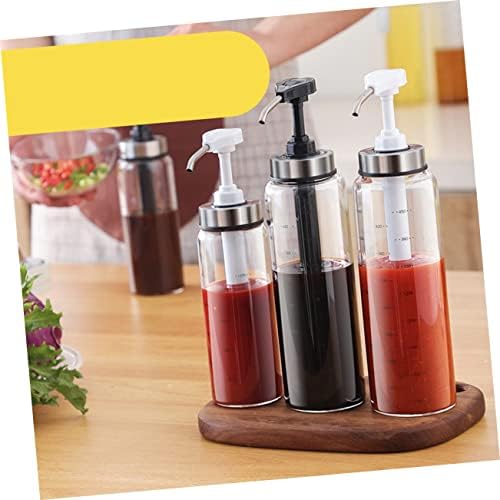 SECFOU 500ml Ketchup Dispenser Pump Bottle