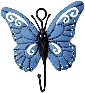 4 PCS Metal Butterfly Hooks Wall Decor