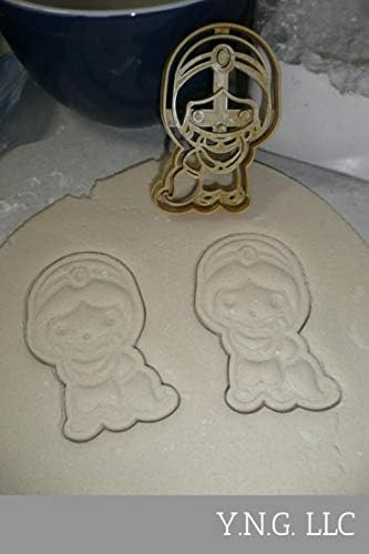 YNGLLC Jasmine Princess Cookie Cutter Made in USA 1