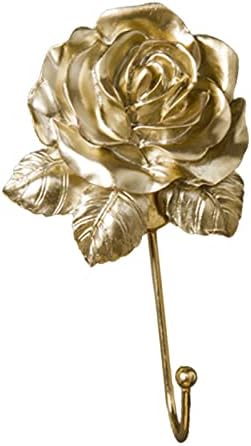 Rose Hook Key Holder for Bag and Coat Gold