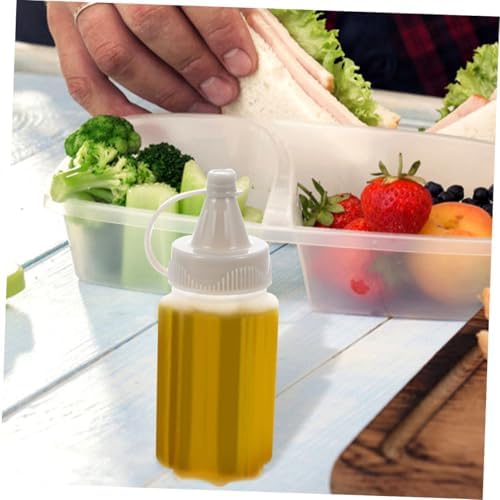 12 Pack Reusable Mini Sauce Squeeze Bottles