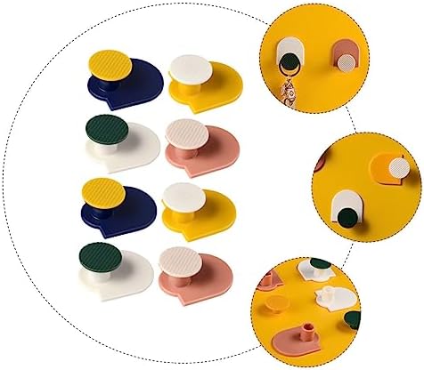 Cabilock 8 Piece Wall Mounted Sticky Hooks