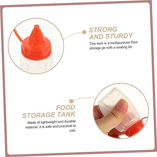 BRIGHTFUFU Condiment Squeeze Bottles Set