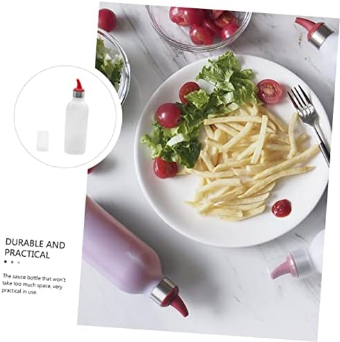 HOLIDYOYO Red Portable Condiment Squeeze Bottle