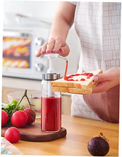 500ml Salad Sauce Pump Bottle with Spring Lid