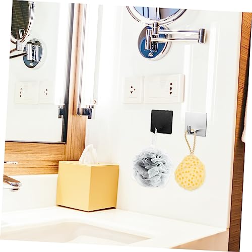 4PCS Adhesive Towel Hooks for Wall