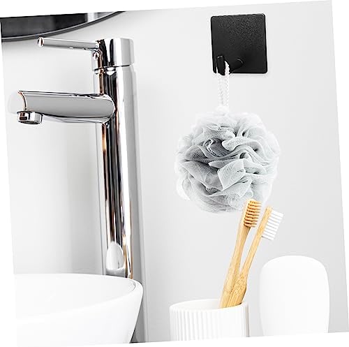 Ipetboom Modern Wall Hooks 4pcs Adhesive Chrome