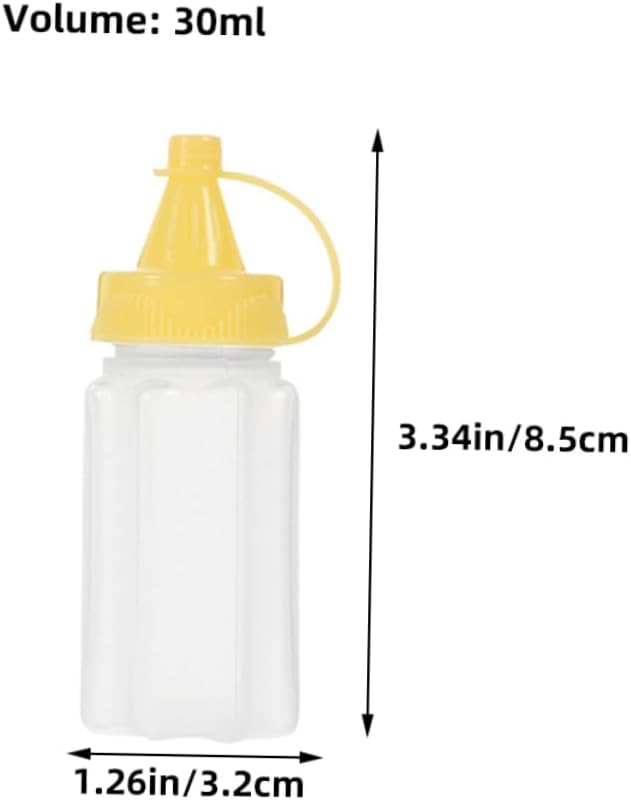 CIYODO Mini Condiment Bottles 16 Pack