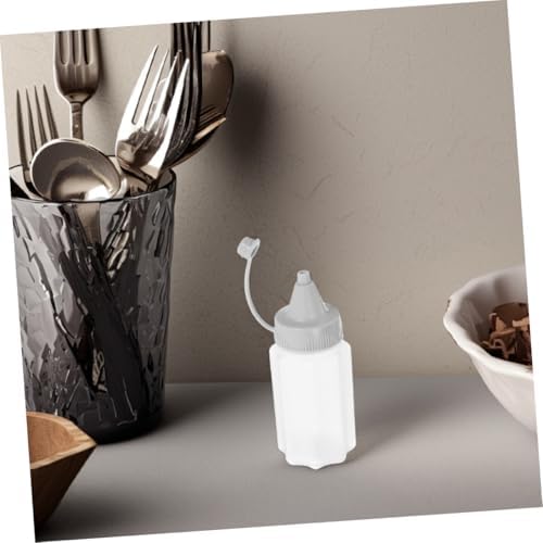 Cabilock Reusable Condiment Squeeze Bottles for Kitchen Use 1