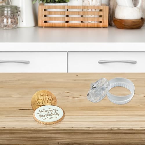 Personalized Birthday Cookie Stamp with Custom Family Name