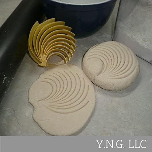 YNGLLC Classic Pan Dulce Concha Cutter Cookie Tool