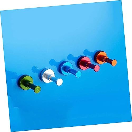 Luxshiny 10 Pcs Solid Aluminum Wall Hooks 1
