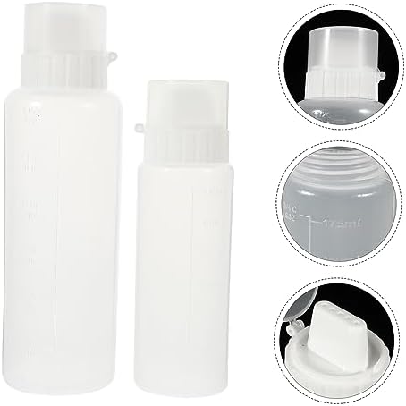 CIYODO 5-Hole Spill-Proof Condiment Squeeze Bottles